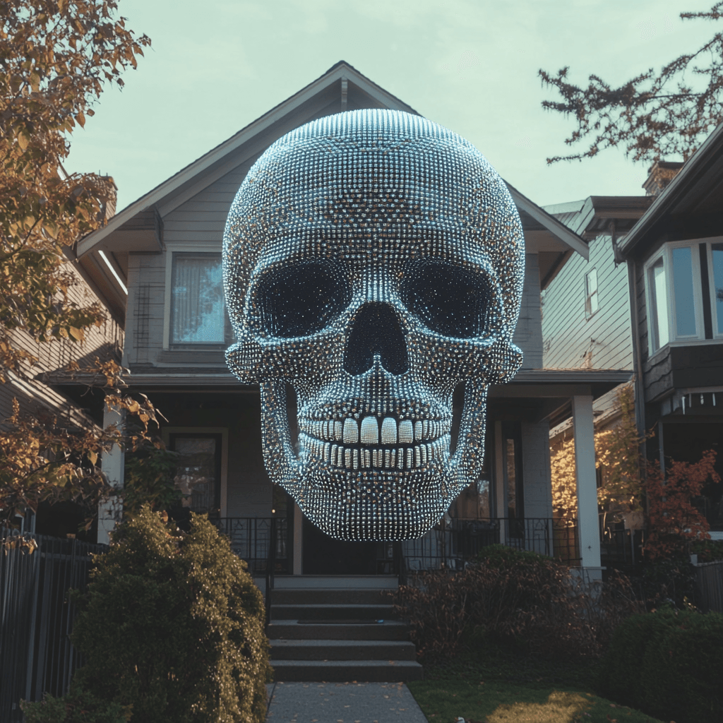 Floating Skull